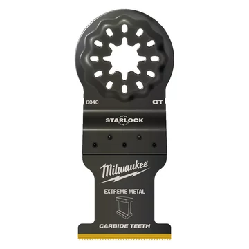 Milwaukee Multitool Starlock Merülő fűrészlap Karbid (Fém) 35x32 mm 1 db