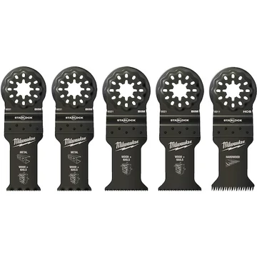 Milwaukee Multitool fűrészlap készlet fához és fémhez 5 részes