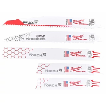 Milwaukee Szablyafűrészlap válogatás - 5 db