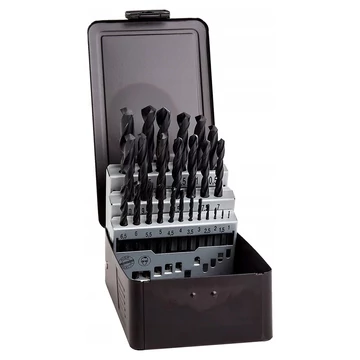 Milwaukee Fémfúró készlet HSS-R / 1 - 13 mm / co 0,5 mm ( 25 részes Fém dobozban)