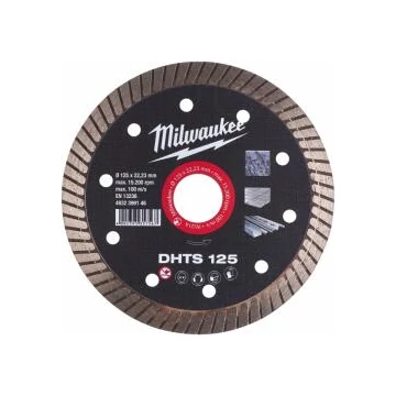 Milwaukee Gyémánt vágótárcsa DHTS 125 x 22,2 mm