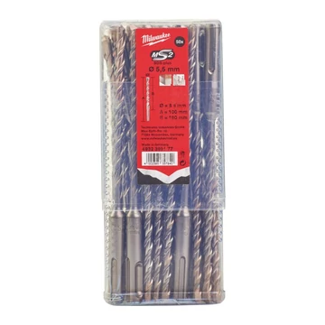 Milwaukee M2 SDS-Plus 2 élű fúrószár  5,5 x 100/160 mm 50 db