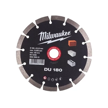 Milwaukee Gyémánt vágótárcsa DU 180 x 22,2 mm