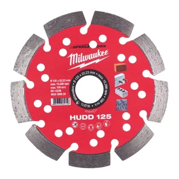 Milwaukee Gyémánt vágótárcsa HUDD 125 mm
