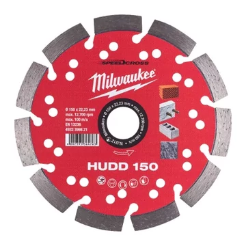 Milwaukee Gyémánt vágótárcsa HUDD 150 mm