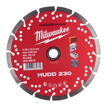 Milwaukee Gyémánt vágótárcsa HUDD 230 mm