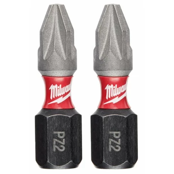 Milwaukee Shockwave bit PZ2 25mm-2db