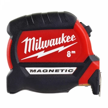 Milwaukee Prémium Mágneses Mérőszalag  8 m / 27 mm -  1 db (Rendelési egység 6 db)
