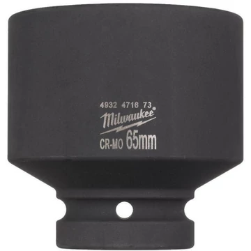 Milwaukee 1" Dugókulcs hatlapú, rövid 65 mm