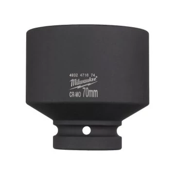 Milwaukee 1" Dugókulcs hatlapú, rövid 70 mm