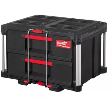 Milwaukee PACKOUT™ Tároló Láda 2 fiókos - 1db