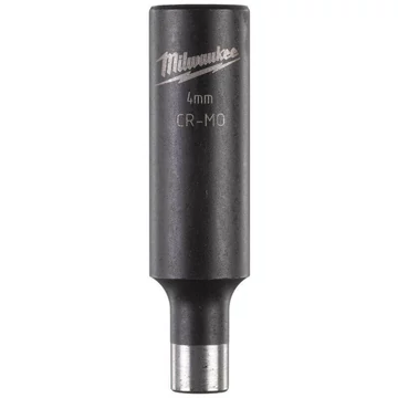 Milwaukee 1/4" Dugókulcs hatlapú, gépi,  hosszú 4 mm - 1 db 