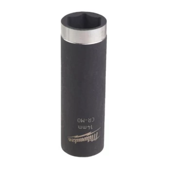 Milwaukee 3/8" Dugókulcs hatlapú, gépi,  hosszú 14 mm - 1 db 