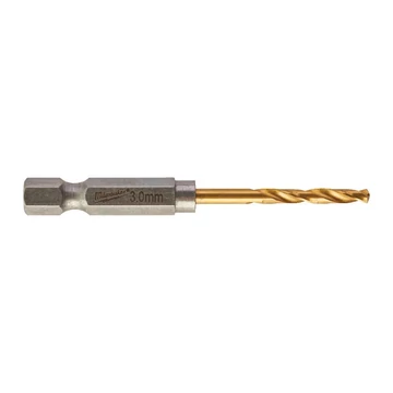 Milwaukee Fémfúró Shockwave HSS-G TiN 3 mm 10 db
