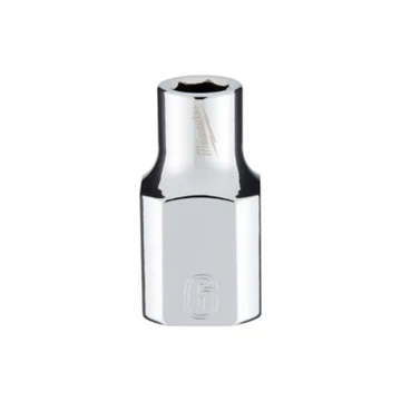 Milwaukee 3/8" Dugókulcs Rövid - 6 mm - 1 db