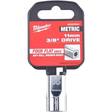 Milwaukee 3/8" Dugókulcs Rövid - 11 mm - 1 db