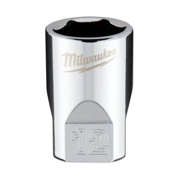 Milwaukee 3/8" Dugókulcs Rövid - 17 mm - 1 db