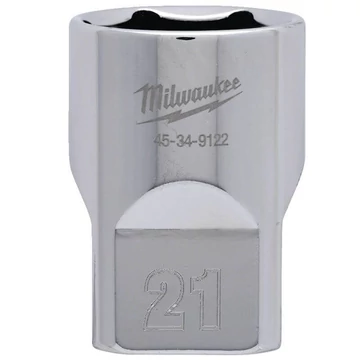 Milwaukee 1/2" Dugókulcs Rövid - 21 mm - 1 db