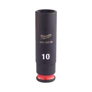 Milwaukee 1/4" Gépi Dugókulcs 6 lapú, hosszú 10 mm - 1 db 