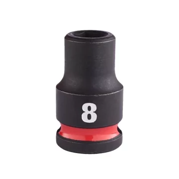 Milwaukee 3/8" Gépi Dugókulcs 6 lapú, rövid 8 mm - 1 db 