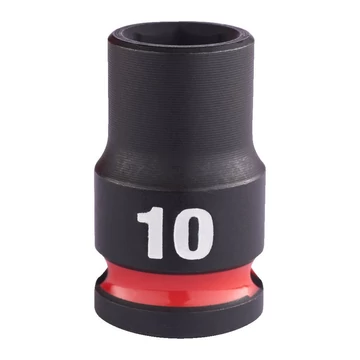 Milwaukee 3/8" Gépi Dugókulcs 6 lapú, rövid 10 mm - 1 db 