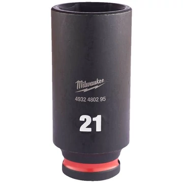 Milwaukee 3/8" Gépi Dugókulcs 6 lapú, hosszú 21 mm - 1 db 