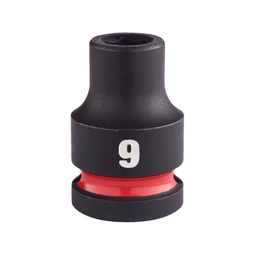 Milwaukee 1/2" Dugókulcs hatlapú, gépi, rövid 9 mm - 1 db 
