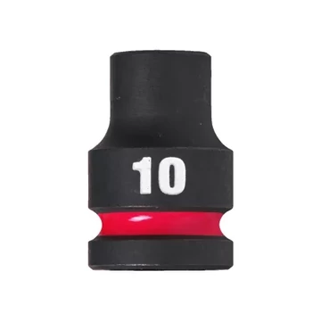 Milwaukee 1/2" Dugókulcs hatlapú, gépi, rövid 10 mm - 1 db 