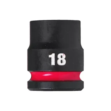 Milwaukee 1/2" Dugókulcs hatlapú, gépi, rövid 18 mm - 1 db 