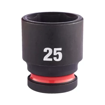 Milwaukee 1/2" Dugókulcs hatlapú, gépi, rövid 25 mm - 1 db 