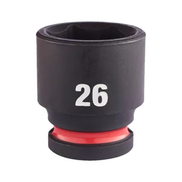 Milwaukee 1/2" Dugókulcs hatlapú, gépi, rövid 26 mm - 1 db 