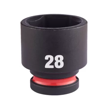 Milwaukee 1/2" Dugókulcs hatlapú, gépi, rövid 28 mm - 1 db 