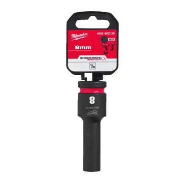 Milwaukee 1/2" Dugókulcs hatlapú 78 mm hosszú, 8 mm 1 db