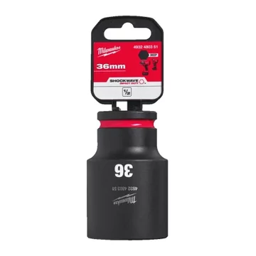 Milwaukee 1/2" Dugókulcs hatlapú 78 mm hosszú, 36 mm 1 db