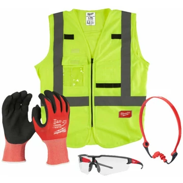 Milwaukee Munkavéd.csomag - építőipar 10/XL