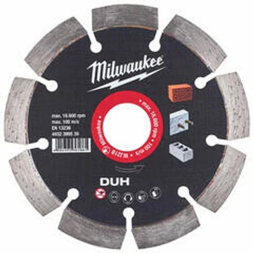 Milwaukee Gyémánt vágótárcsa DUH 400 mm - 1 db