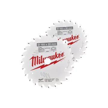 Milwaukee Körfűrészlap 165 x 20 x 40T - 2 db