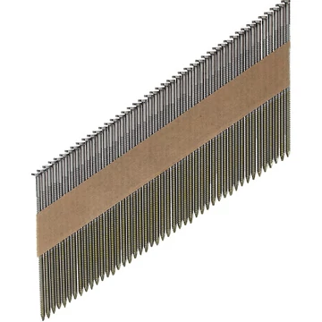 Milwaukee Szerkezetépítő szegek, D-fejű, Fényes, 34° SC1 - 3.1 x 90 mm - 2200 db