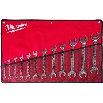 Milwaukee Kettős Villáskulcs készlet 12 részes