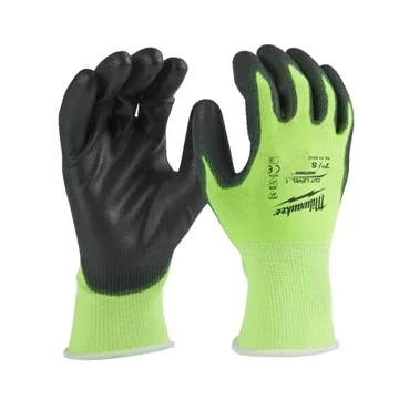 Milwaukee Hi Vis vágásbiztos védőkesztyű 1/A  11/XXL - 12 pár