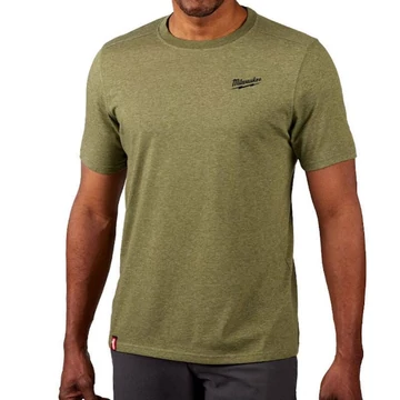 Milwaukee HTSSGN L - Hibrid rövid ujjú póló Zöld