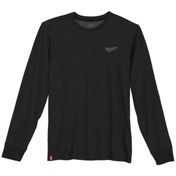 Milwaukee HTLSBL S - Hibrid hosszú ujjú póló Fekete