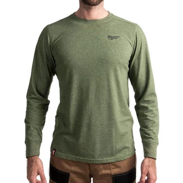 Milwaukee HTLSGN XL - Hibrid hosszú ujjú póló Zöld