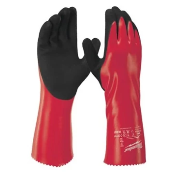 Milwaukee Vegyszerálló védőkesztyű 9/L - 1 pár