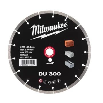 Milwaukee Gyémánt vágótárcsa DU 300 mm - 1db