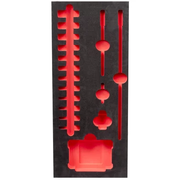 Milwaukee Habbetét üres 1/4" Gépi dugókulcsokhoz 417x177 mm