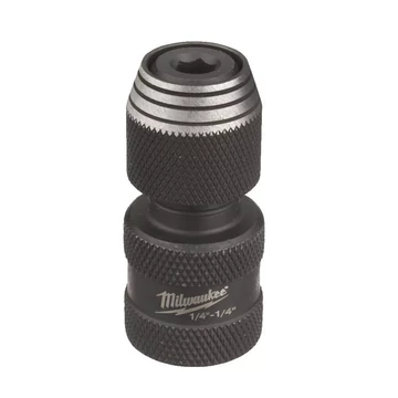 Milwaukee Dugókulcs adapter 1/4" Négyszög - 1/4" Hex - 1db