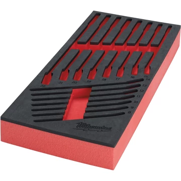 Milwaukee Habbetét üres MAXBITE™ Csillag-villáskulcs 15 részes készlethez