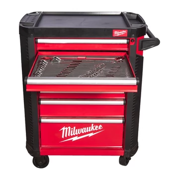 Milwaukee TOOLGUARD™ 30" Szerszámkocsi, 7 fiókos, 206 részes szerszámkészlettel - 1 db