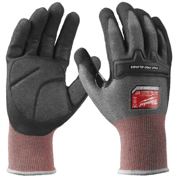 Milwaukee Antivibrációs Pad Pro védőkesztyű vágásbiztos D 11/XXL - 1 pár